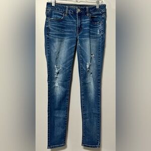 American Eagle Outfitters Distressed Skinny Jeans